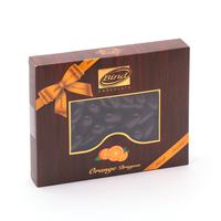 Шоколадное драже апельсин в темном шоколаде,100 г