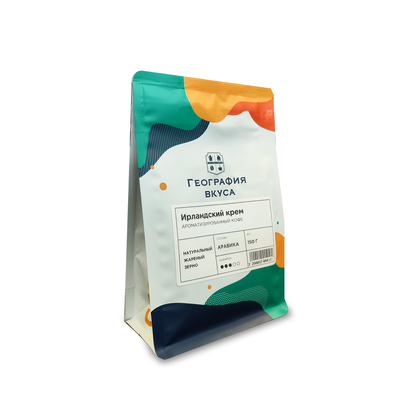 Кофе зерновой ароматизированный "Ирландский крем", 150 гр.