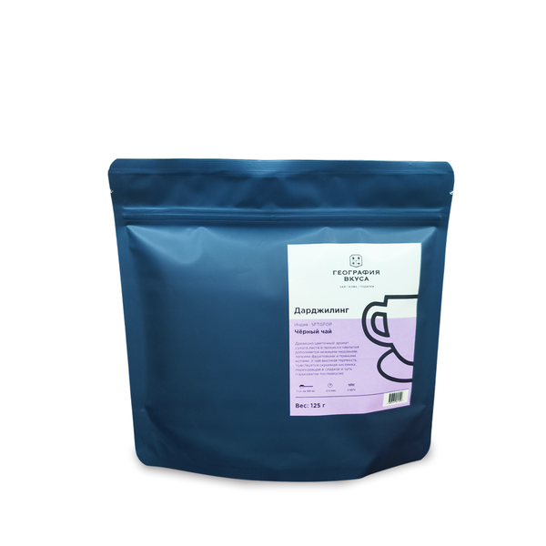 СТМ Чай черный листовой в упаковке "Дарджилинг" SFTGFOP, Индия, 125г