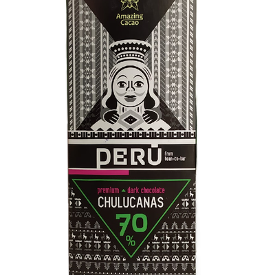 шоколад Перу Chulucanas 70%, 80 гр.