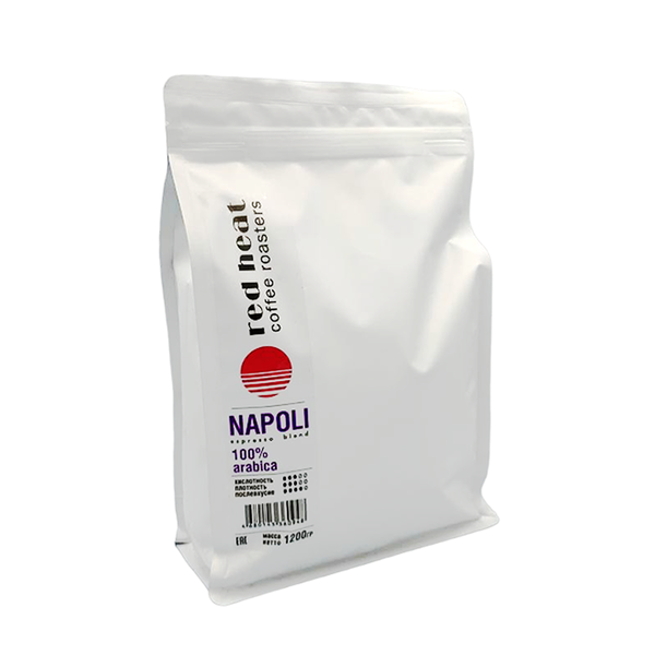 Кофе в зернах, Эспрессо смесь "Napoli", 1,2 кг.