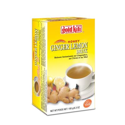 Имбирный напиток Имбирь с медом и лимоном Cold Kili, 180 гр.
