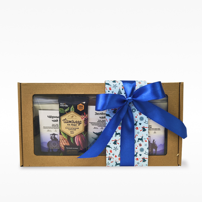 Подарочный набор "Заснеженное утро"