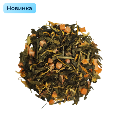 СТМ Чай зеленый ароматизированный "Солнечный персик", гр, (03401) С