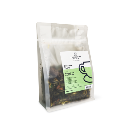 СТМ Чай зеленый ароматизированный "Знахарь Тайги", 125 гр