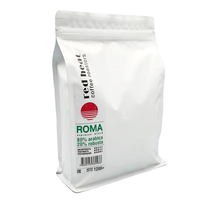 Кофе в зернах, Эспрессо смесь "Roma", 1,2 кг.