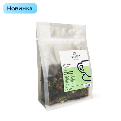 СТМ Чай зеленый ароматизированный "Знахарь Тайги", 125 гр